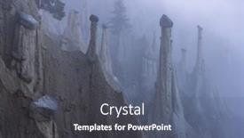  Presentation with plate tectonics earth - PPT layouts with earth-pyramids-of-platten-erdpyramiden background and a dark gray colored foreground