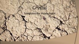  Presentation with quake - Audience pleasing presentation consisting of earth quake - cracked ground backdrop and a  colored foreground