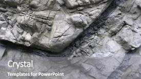  Presentation with quake - Presentation theme having automation - artifical intelligence - futuristic factory background and a sky blue colored foreground.