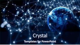  Presentation with 5g technology 3d rendering 5g - Theme consisting of earth science 3d - new technologies for your business background and a navy blue colored foreground