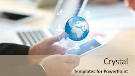  Presentation with earth science - Slides having earth science project - concept of management information systems background and a soft green colored foreground