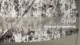  Presentation with stone - Audience pleasing presentation theme consisting of earth structure - old stone wall textures backdrop and a gray colored foreground
