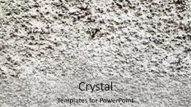  Presentation with structure - Amazing presentation theme having earth structure - old stone wall textures backdrop and a light gray colored foreground