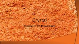  Presentation with marble tile texture stone wall - PPT theme consisting of earth structure - old stone wall textures background and a gold colored foreground