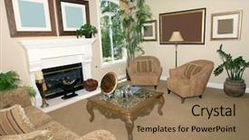  Presentation with formal - Cool new presentation with earth tones - contemporary formal living room backdrop and a coral colored foreground