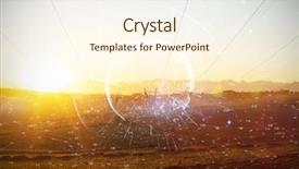  Presentation with zone - Beautiful slide deck featuring earth with different time backdrop and a cream colored foreground