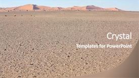  Presentation with desert - Cool new presentation with earthing grounding - stone desert backdrop and a coral colored foreground