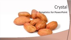  Presentation with earths crust - Audience pleasing PPT theme consisting of earths crust - peanuts backdrop and a white colored foreground