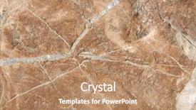  Presentation with earthy - PPT theme having earthy - stone texture useful design element background and a coral colored foreground