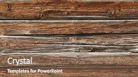  Presentation with earthy - PPT theme enhanced with funny baby with christmas toy on soft carpet near sofa and christmas tree on background background and a coral colored foreground