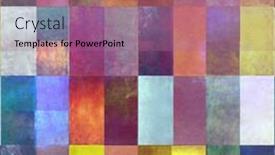  Presentation with earthy - Slides with earthy-geometric-background-image background and a coral colored foreground