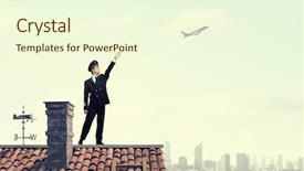  Presentation with passion - Audience pleasing presentation design consisting of ease - sky is his passion mixed backdrop and a cream colored foreground