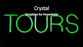  Presentation with neon - Beautiful slide deck featuring ease of usage all generic backdrop and a black colored foreground