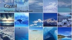  Presentation with asia - Slide set featuring east asia - blue collage background and a teal colored foreground