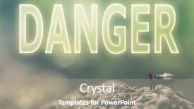  Presentation with risk - Cool new slides with east asian crisis - concept of risk backdrop and a gray colored foreground