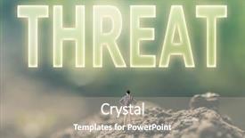  Presentation with risk - Cool new PPT theme with east asian crisis - concept of risk backdrop and a gray colored foreground