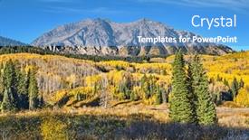  Presentation with west - PPT theme featuring east-beckwith-mountain-near-kebler background and a  colored foreground