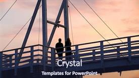  Presentation with maine - Beautiful theme featuring east coast - couple watching sunset backdrop and a wine colored foreground