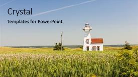  Presentation with long island ny - Theme enhanced with east coast - new london range rear lighthouse background and a  colored foreground