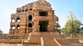  Presentation with daughter mother - PPT layouts with east indian - beautiful sasbahu or mother-in-law background and a coral colored foreground