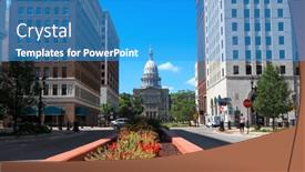  Presentation with building houses - Amazing slide set having east-lansing-mi-22-august backdrop and a  colored foreground