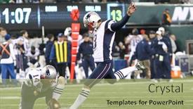  Presentation with patriots - PPT layouts featuring east-rutherford-nj-nov-22 background and a mint green colored foreground