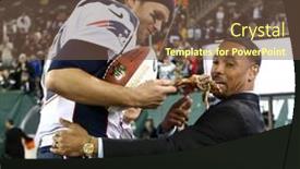  Presentation with patriots - Audience pleasing slide deck consisting of east-rutherford-nj-nov-22 backdrop and a tawny brown colored foreground