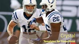  Presentation with october - Beautiful PPT theme featuring east-rutherford-nj-oct-14 backdrop and a tawny brown colored foreground