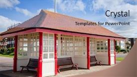  Presentation with victorian - Presentation theme enhanced with east sussex south east england background and a light blue colored foreground