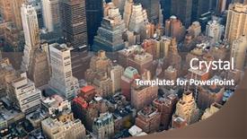  Presentation with architecture urban planning - Audience pleasing PPT theme consisting of east west - urban city architecture background new backdrop and a gray colored foreground