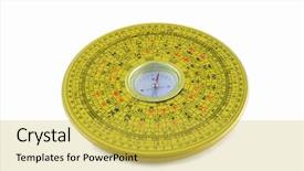  Presentation with chinese culture - Audience pleasing presentation consisting of beautiful girl waiting on a country road with her suitcase backdrop and a coral colored foreground