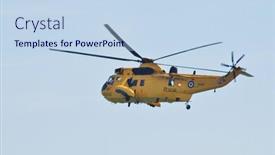  Presentation with sea rescue - PPT theme enhanced with eastbourne-england-august-11 background and a light blue colored foreground