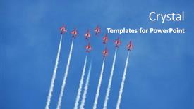  Presentation with air force - Slide deck featuring eastbourne-england-august-14-royal background and a teal colored foreground