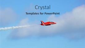  Presentation with air force - Beautiful PPT theme featuring eastbourne-england-august-14-royal backdrop and a light blue colored foreground