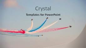  Presentation with air force - Colorful PPT layouts enhanced with eastbourne-england-august-16-royal backdrop and a light blue colored foreground