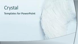  Presentation with feather - PPT theme consisting of easter angels - white feather white angel wing background and a  colored foreground