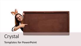  Presentation with airport boarding board - Audience pleasing theme consisting of easter chocolate board message isolated backdrop and a  colored foreground