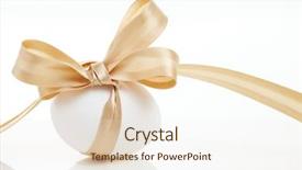  Presentation with golden ration - Amazing PPT layouts having easter egg with a bow backdrop and a sky blue colored foreground