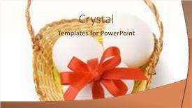  Presentation with easter basket - 