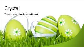  Presentation with hidden - Slides having easter eggs hidden background and a white colored foreground