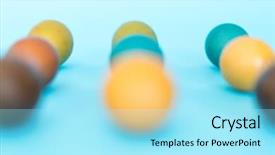  Presentation with eggs egg carton egg box - Cool new presentation theme with easter eggs on blue background backdrop and a arctic colored foreground