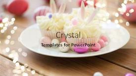  Presentation with holidays - Amazing PPT layouts having easter-food-and-holidays-concept backdrop and a lemonade colored foreground