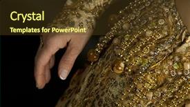  Presentation with dance - PPT theme with eastern dance - rosadela background and a  colored foreground