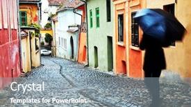  Presentation with sighisoara - Slides consisting of eastern europe - sighisoara medieval city transylvania romania background and a gray colored foreground