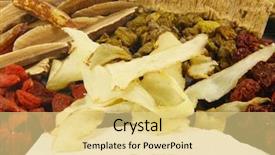  Presentation with holistic - Cool new presentation theme with eastern holistic medicine alternatives backdrop and a blonde colored foreground