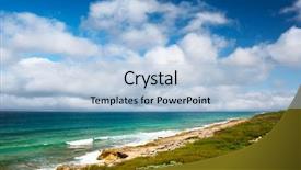  Presentation with mexico - Presentation having eastern side of the isla background and a light blue colored foreground