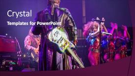  Presentation with disciples - Amazing theme having easton-pa-july-26-2019 backdrop and a violet colored foreground