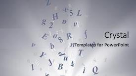  Presentation with open book - Theme consisting of easy business opend - open book background and a  colored foreground