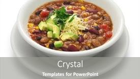  Presentation with taco - Amazing presentation theme having easy-taco-soup-american-food backdrop and a gray colored foreground