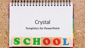  Presentation with wooden toy - Cool new PPT layouts with easy tips - frame from school accessories backdrop and a sky blue colored foreground